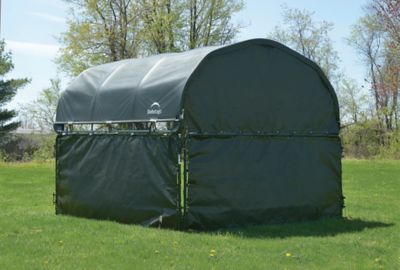 Image showing  12 ft. x 12 ft. Enclosure Kit for Corral Shelter, Corral Shelter and Panels Not Included, Green