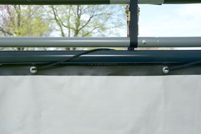 Image showing 6 th ShelterLogic 12 ft. x 12 ft. Enclosure Kit for Corral Shelter, Corral Shelter and Panels Not Included, Green