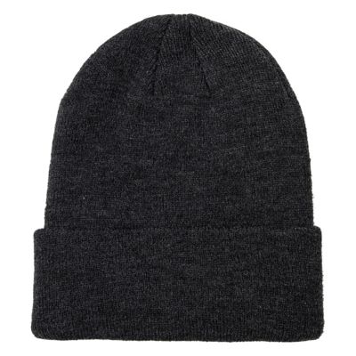 Image showing  Unisex Adult Acrylic Beanie, Dark Grey