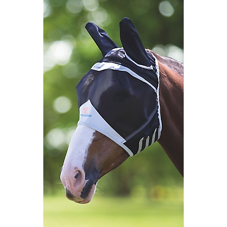 Shires Fine Mesh Horse Fly Mask with Ears