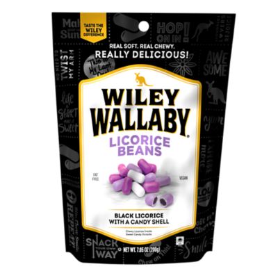 Wiley Wallaby Black Licorice Bean 7.05oz