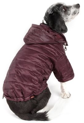 Image showing 1 th Pet Life Sporty Avalanche Lightweight Adjustable Dog Jacket with Hood