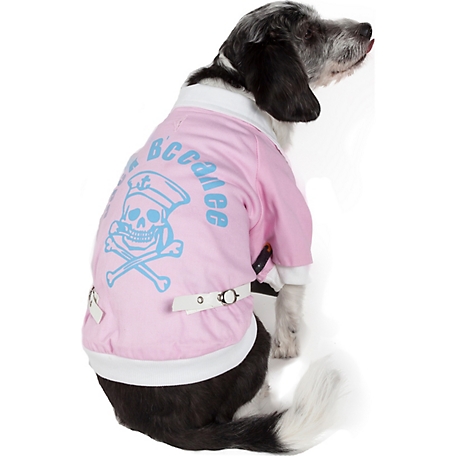 Pet Life Varsity-Barkcity Buckled Collared Dog Jacket