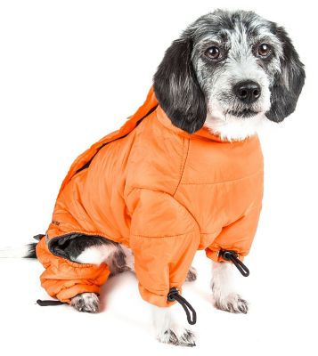 Image showing  Thunder-Crackle Full-Body Waded-Plush Adjustable and 3M Reflective Dog Jacket