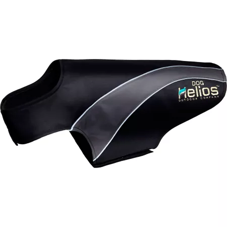 Helios Octane Softshell Reflective Satin Neoprene Dog Vest with Blackshark Technology Dog Coats & Jackets