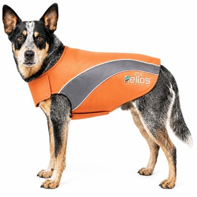 Helios Octane Softshell Neoprene Satin Reflective Dog Jacket with Blackshark Technology