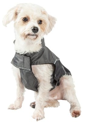 Touchdog Subzero-Storm Waterproof 3M Reflective Dog Coat with Blackshark Technology