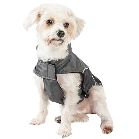 Touchdog Subzero-Storm Waterproof 3M Reflective Dog Coat with Blackshark Technology