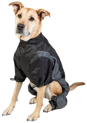 Image showing  Quantum-Ice Full-Bodied Adjustable and 3M Reflective Dog Jacket with Blackshark Technology