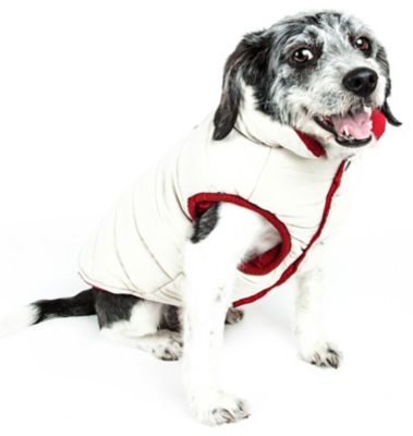 Touchdog Waggin Swag Ultra-Plush Insulated Reversible Dog Coat -  JKTD9PKXS