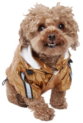 Image showing  Reflecta-Sport Multi-Adjustable Reflective Weather-Proof Dog Raincoat with Hood