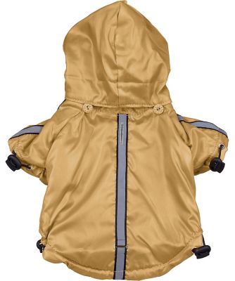 Image showing 2 th Pet Life Reflecta-Sport Multi-Adjustable Reflective Weather-Proof Dog Raincoat with Hood
