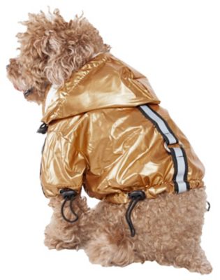 Image showing 3 th Pet Life Reflecta-Sport Multi-Adjustable Reflective Weather-Proof Dog Raincoat with Hood