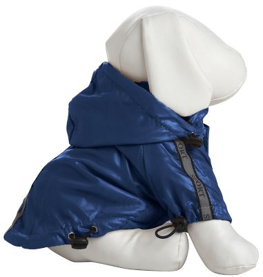Image showing 1 th Pet Life Reflecta-Sport Adjustable Reflective Weatherproof Dog Raincoat with Hood