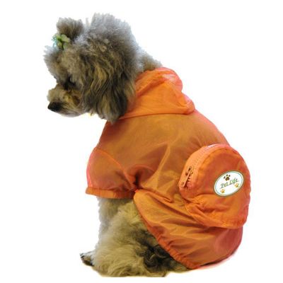 Image showing  Thunder-Paw Ultimate Waterproof Adjustable Travel Dog Raincoat with Hood