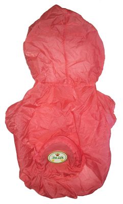 Image showing 2 th Pet Life Thunder-Paw Ultimate Waterproof Adjustable Travel Dog Raincoat with Hood