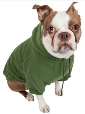Image showing  American Classic Fashion Plush Cotton Hooded Dog Sweater