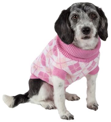 Image showing 2 th Pet Life Argyle Style Designer Ribbed Knitted Dog Sweater