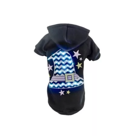 Pet Life LED Lighting Magic Hat Hooded Sweater Dog Costume Dog Costumes