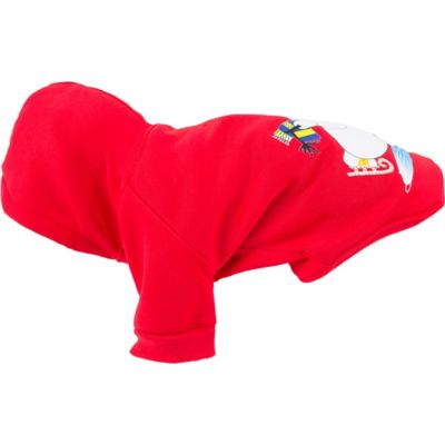 Image showing  LED Lighting Holiday Snowman Hooded Sweater Pet Costume