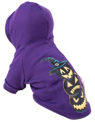 Image showing  LED Lighting Halloween Happy Snowman Hooded Sweater Pet Costume