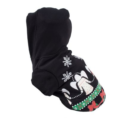 Image showing  LED Lighting Patterned Holiday Hooded Dog Costume Sweater