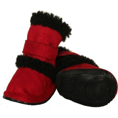 Image showing  Shearling Duggz Pet Shoes, 4-Pack
