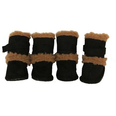 Image showing  Shearling Duggz Pet Shoes, 4-Pack
