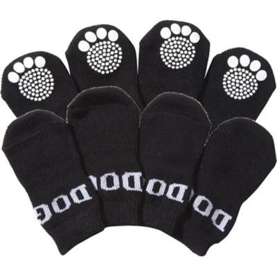 Image showing  Pet Socks with Rubberized Soles, 4 ct.