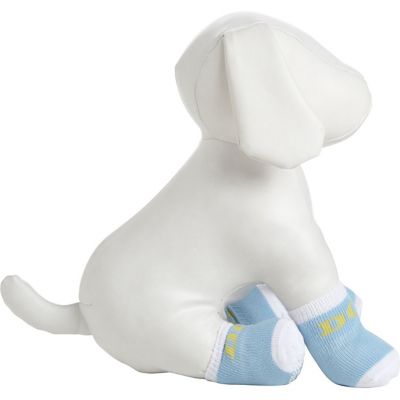 Image showing  Pet Socks with Rubberized Soles, 4 ct.