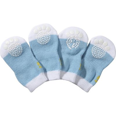 Image showing  Pet Socks with Rubberized Soles, 4 ct.