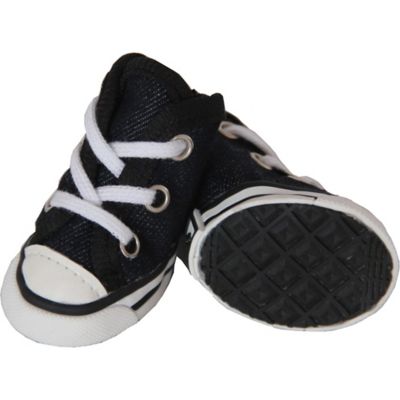 Image showing  Extreme-Skater Canvas Casual Grip Pet Sneaker Shoes, 4-Pack