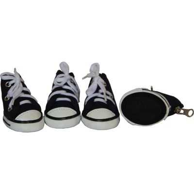 Image showing  Extreme-Skater Canvas Casual Grip Pet Sneaker Shoes, 4-Pack