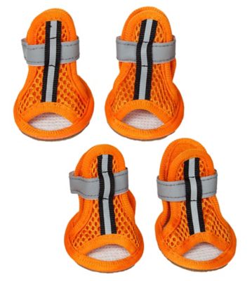 Pet Life Sporty-Supportive Mesh Pet Shoes, 4-Pack