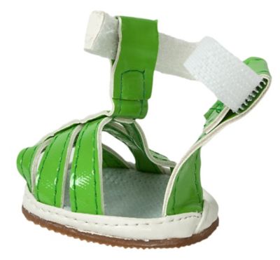 Image showing  Buckle-Supportive PVC Waterproof Pet Sandals, 4-Pack