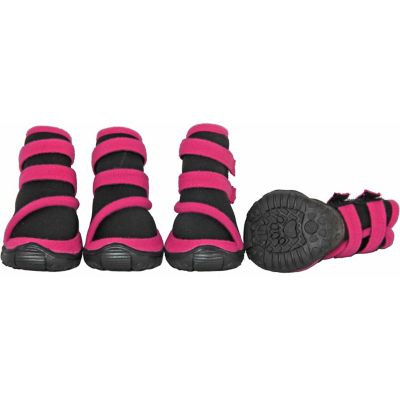 Pet Life Performance-Coned Premium Stretch Supportive Pet Shoes, 4-Pack