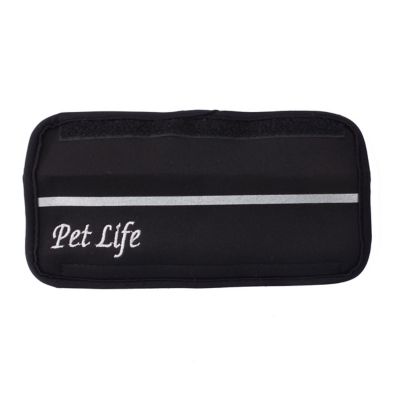 Image showing  Extreme-Neoprene Joint Protective Reflective Pet Sleeve, Medium, Black