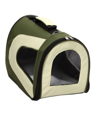 Image showing  Airline-Approved Folding Mesh Zippered Sporty Pet Carrier