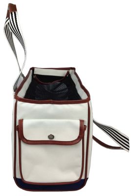 Image showing  Nylon Fashion Yacht Polo Pet Carrier, 15.4 in.