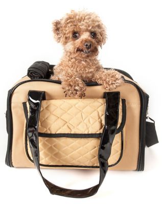 Pet Life Airline-Approved Mystique Nylon Fashion Pet Carrier, 14.6 in.