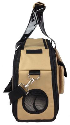 Image showing 5 th Pet Life Airline-Approved Mystique Nylon Fashion Pet Carrier, 14.6 in.