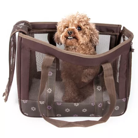 Pet Life Surround View Posh Fashion Pet Carrier Bag Pet Totes & Slings