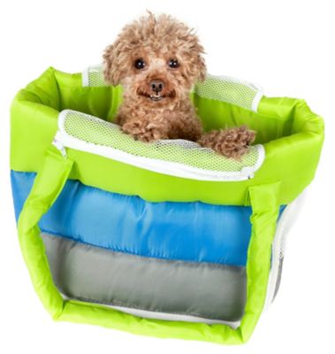 Pet Life Bubble-Poly Tri-Colored insulated Pet Carrier