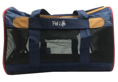 Image showing  Airline-Approved Aero-Zoom Lightweight Wire-Framed Nylon Collapsible Pet Carrier, 16.5 in.