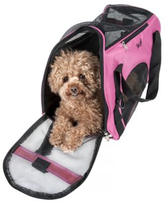 Pet Life Airline-Approved Altitude Force Sporty Zippered Fashion Pet Carrier