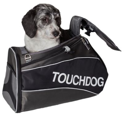 Touchdog Modern-Glide Airline-Approved Water-Resistant Pet Carrier