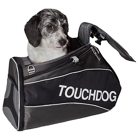 Touchdog Modern-Glide Airline-Approved Water-Resistant Pet Carrier