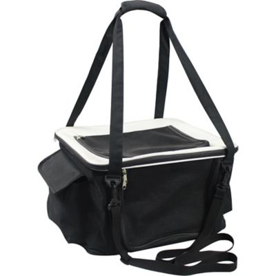 Image showing  Lightweight Collapsible Safety Travel Wire Folding Pet Car Seat Carrier