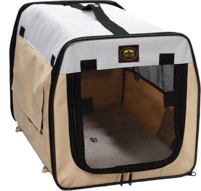 Image showing  Folding Zippered Lightweight Nylon Easy Folding Pet Crate