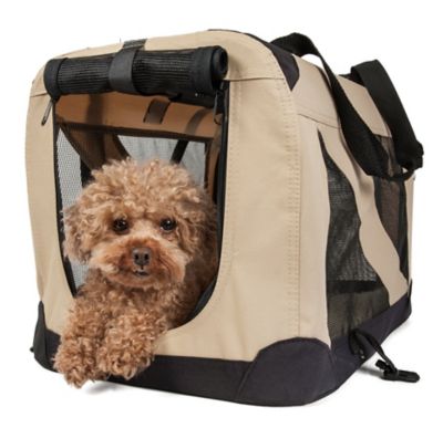 Pet Life 360-Degree Vista View Nylon Pet Crate